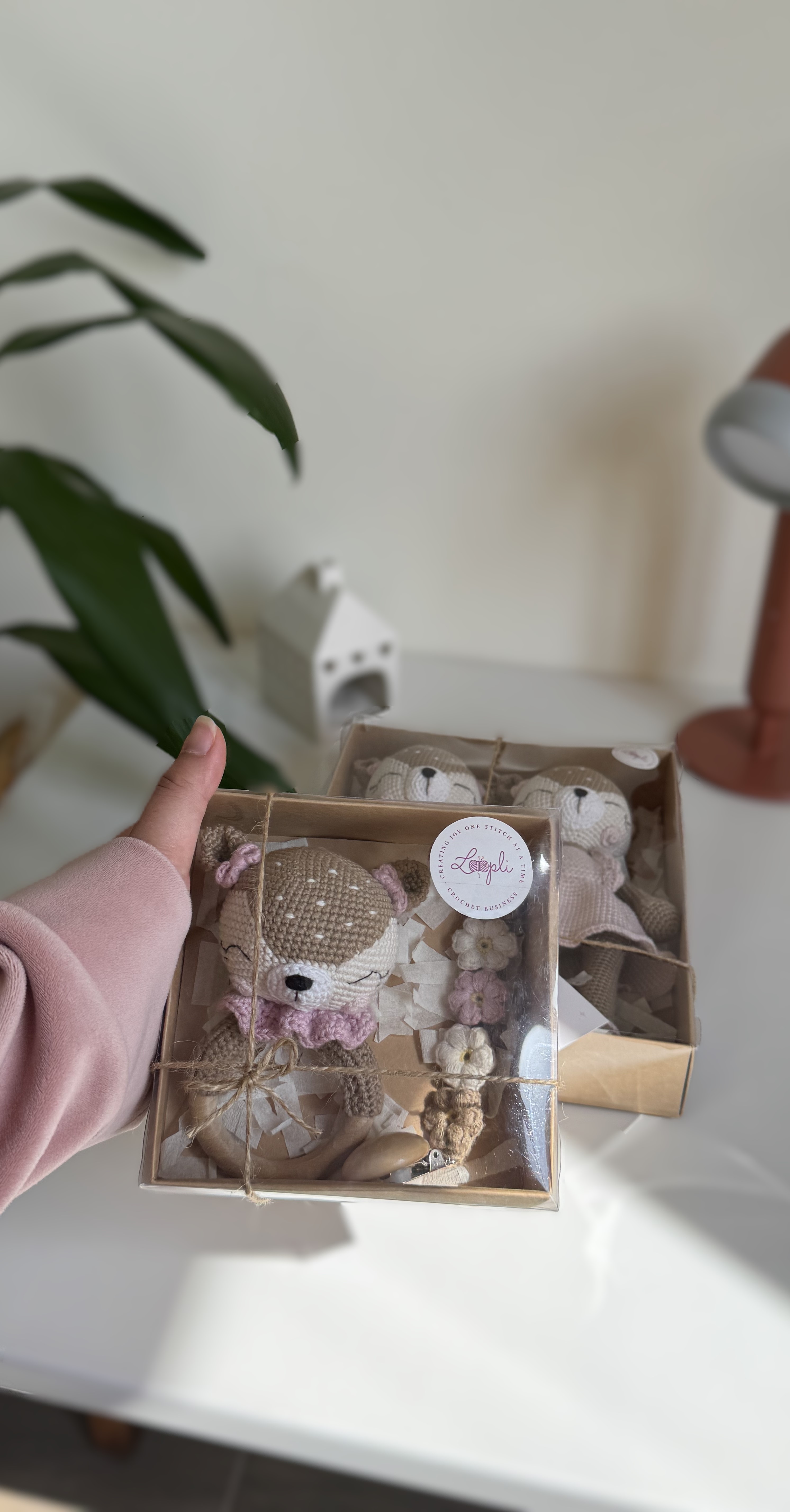 Deer Rattle Gift Box