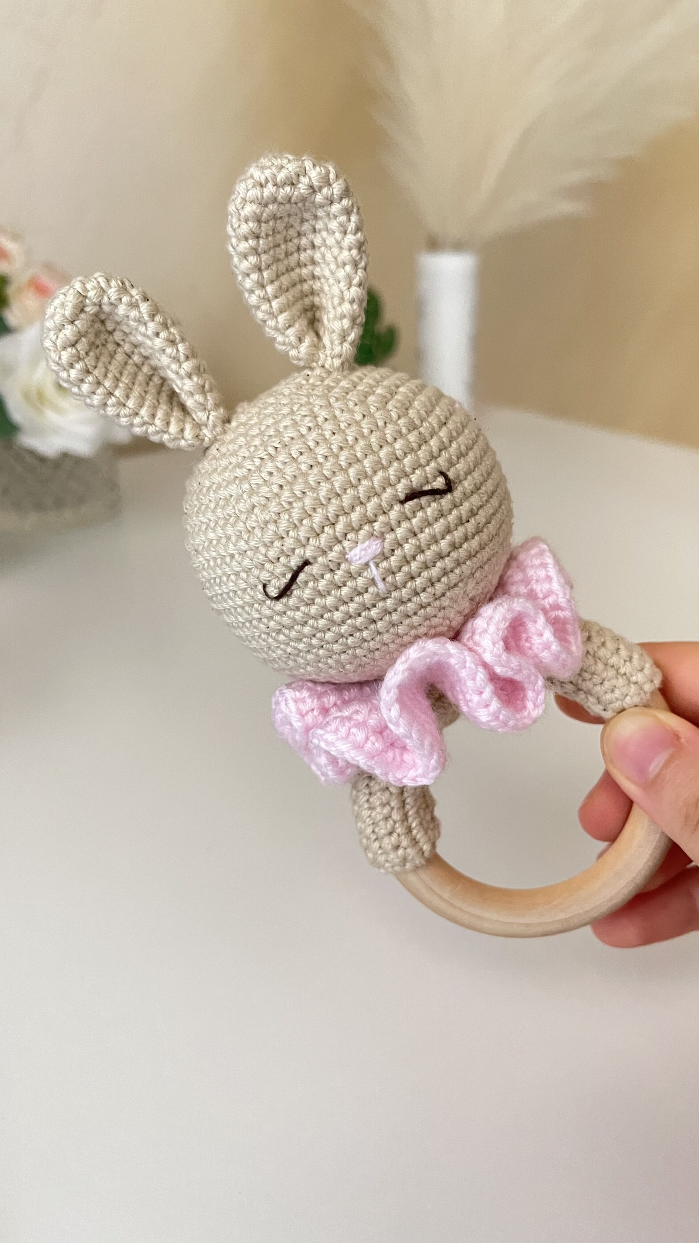 Sleeping Bunny Rattle